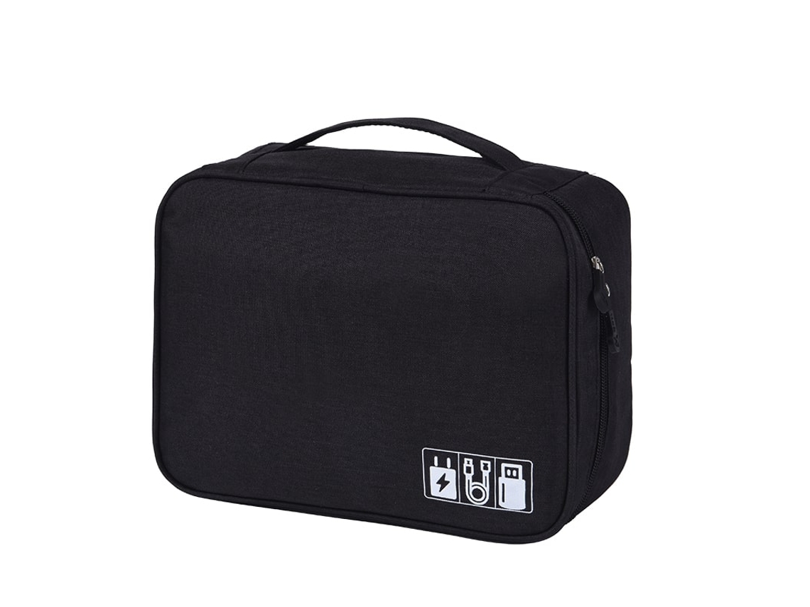Bolsa para dispositivos electrónicos, negra