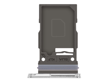 Bandeja Tarjeta SIM de Repuesto para Samsung Galaxy S22 Plus blanco CLAPPIO