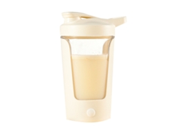 Vaso Mezclador Automático De 450 Ml, Plástico Apto Para Uso Alimentario, Color Beige, Seguro Y Estable, Ideal Para El Hogar, Cafetería U Oficina.