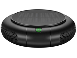 Purificador De Aire Ion Negativo Solar 1200mah Para Coche/casa Yizhood Negro
