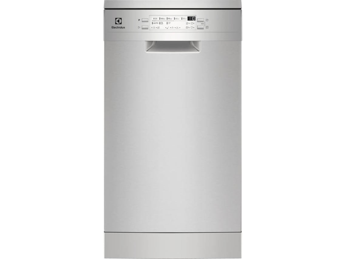 Lavavajillas Electrolux Esa22100sx inox 45 cm 9 cubiertos secado airdry motor inverter clase f libre 44.6 8