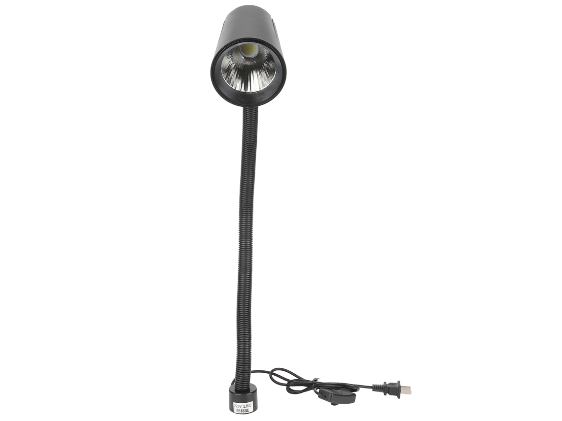 Bj-lâmpada De Trabalho Led Com Base Magnética E Pescoço Flexível Para Máquina De Costura, Tornos Cnc E Oficinas