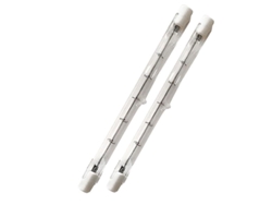 Bombillas Halógenas Lineales Regulables R7s De 300 W Para Focos De Seguridad De 118 Mm