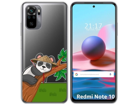 Carcasa Xiaomi Redmi Note 10 / 10S TUMUNDOSMARTPHONE Dibujos Transparente Multicolor