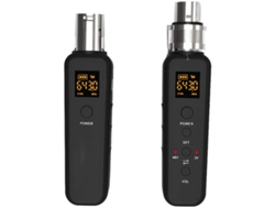 Convertidor De Micrófono Inalámbrico Uhf, Receptor Y Transmisor Xlr Para Adaptador De Guitarra De 540-590 Mhz.