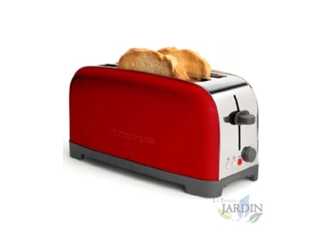 Tostadora SUINGA Vintage Red TAURUS. Potencia 1400 W