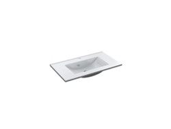 Lavabo de resina rectangular PMMA 80x45 cm