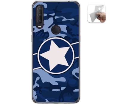 Carcasa Alcatel 1S 2020 TUMUNDOSMARTPHONE Camuflaje 03 Multicolor