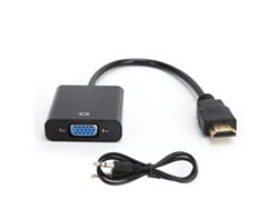 Cable Convertidor De Interfaz Multimedia Hd A Vga Con Audio De 3,5 Mm Para Chromebook/raspberry Pi/xbox