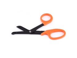 Tijeras Médicas De Emergencia Paramédicas Con Hoja De Acero Inoxidable Para Primeros Auxilios Y Vendajes - Naranja