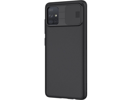 Carcasa Samsung A71 Camshield Nillkin Negro