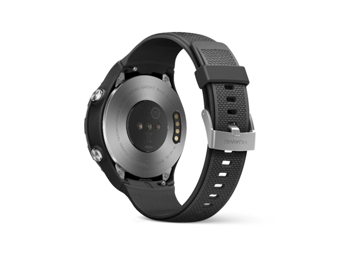 Smartwatch HUAWEI Watch 2 Negro — Bluetooth 4.1, Wi-Fi y NFC | 410 mAh | Android y iOS