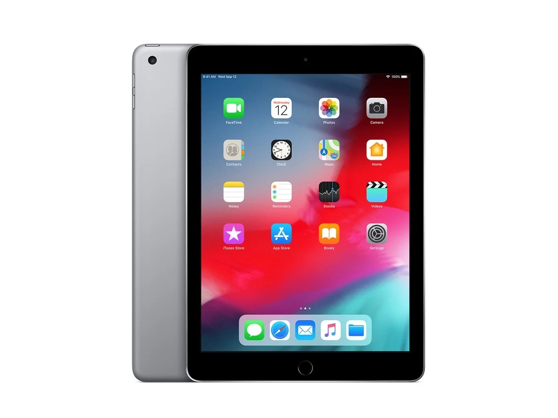 Apple iPad 6 9.7 128 GB Wi-Fi Gris (Reacondicionado con Signos de Uso)