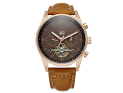 Reloj De Pulsera Forsining Para Hombre Con Movimiento Mecánico Automático Y Resistencia Al Agua Para Uso Diario.