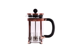 Cafetera de prensa francesa Any Morning de acero inoxidable de 600 ml y taza para café o té (3 tazas)