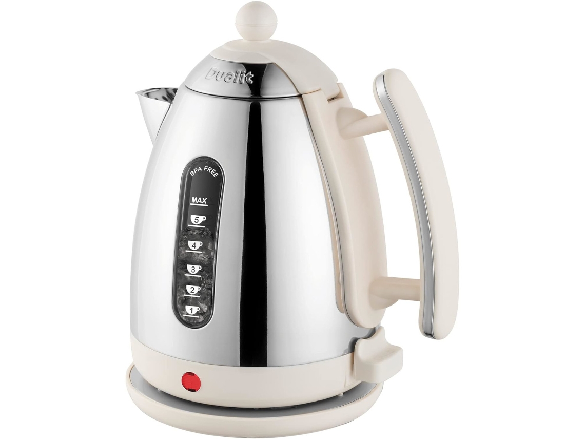 Hervidor inalámbrico 1,5l 3000w crema 72023 - DUALIT