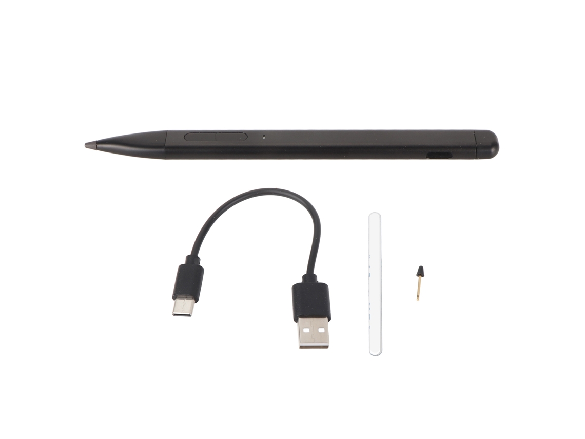 Lápiz Óptico Plano Con Sensibilidad A La Presión De 4096 Niveles, Carga Mediante Usb-c Y Función Bluetooth Para Surface.