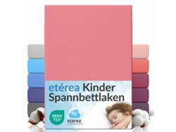 Sábanas Ajustables Etérea Elástico Colchones Hasta 25 Cm 60x120 - 70x140 Cm Rosa