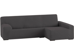 Funda Chaise Longue TODOPARAMICASA Ulises Gris (Brazo Derecho Largo -  250 - 310 cm)