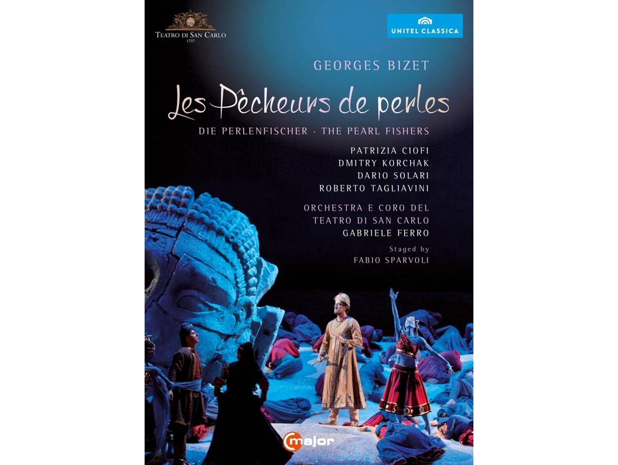 DVD-Video Album Ferro/Ciofi/Korchak/Solari - Die Perlenfischer (1 CDs)