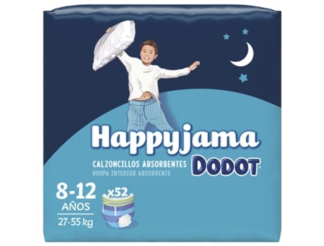 Pañales DODOT Happyjamas Menino (4x13 - 52 Unidades)