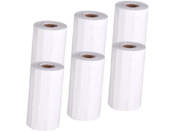 Rollo De Papel Térmico Para Cámaras Instantáneas, 6 Rollos De Papel De Transferencia.