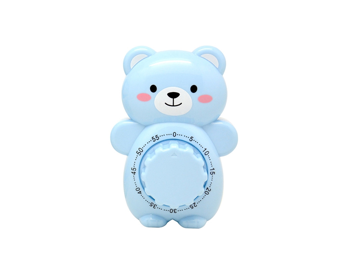 Alarma de cocina reutilizable y duradera con un bonito diseño para cocinar, hacer yoga y tomar siestas. Azul.