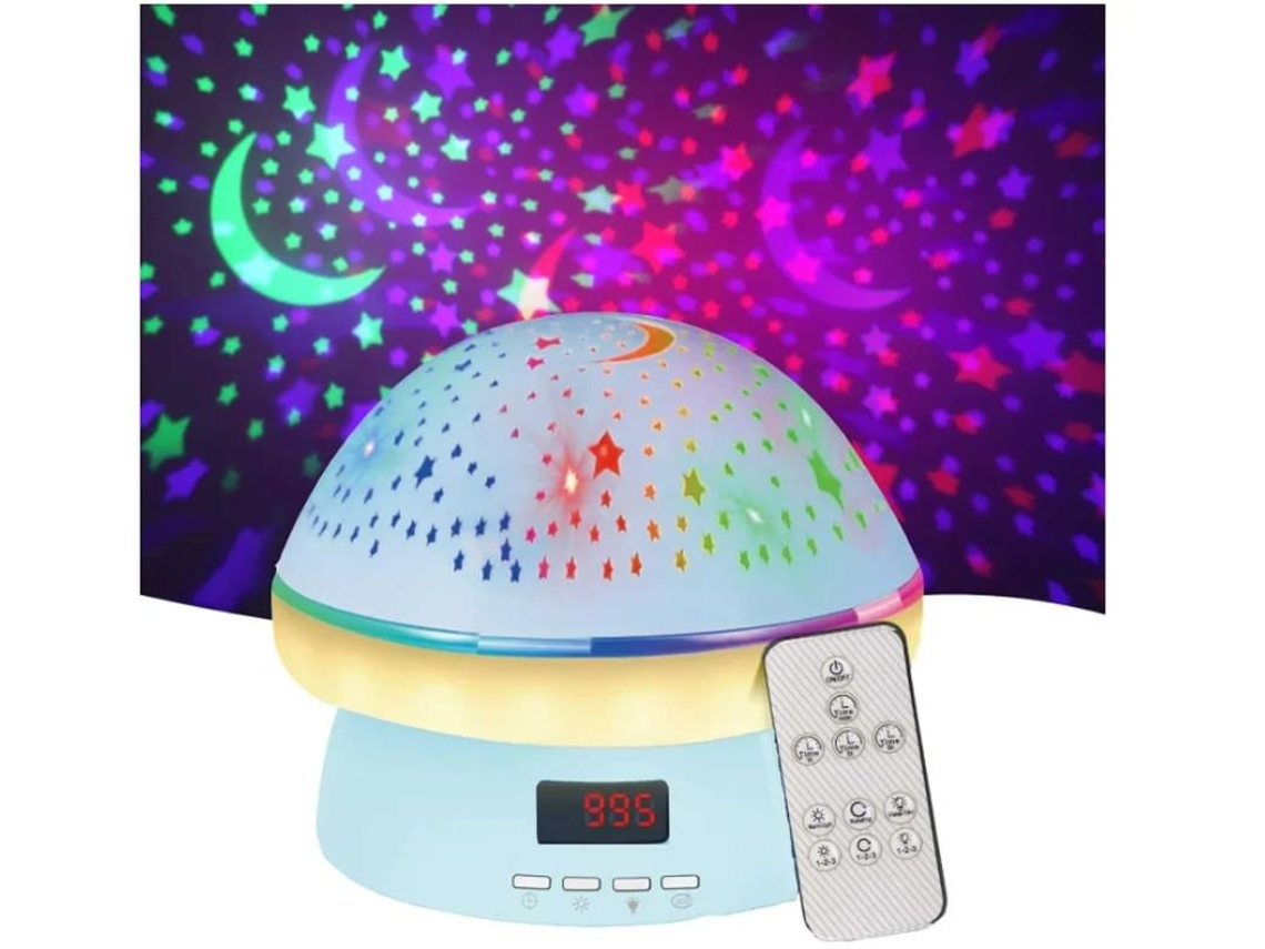 Juguetes Para Niñas De 3 A 8 Años Niños Temporizador De Rotación Estrella Luz Nocturna Proyector Niños Luces Centelleantes Yizhood