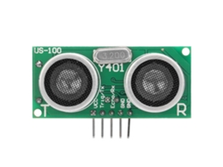 Módulo De Detección De Distancia Ultrasónico Us-100 Con Calibración De Temperatura Y Comunicación Múltiple.
