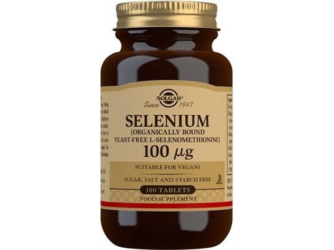 Complemento Alimentar SOLGAR Selênio (100 comprimidos de 100mg)