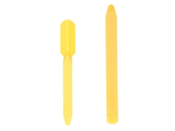 Conjunto de 2 ferramentas de silicone para raspar e remover adesivos - Adequado para pisos, azulejos e vidro.