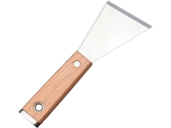 Cuchillo Japonés Para Enyesar De Acero Inoxidable Con Mango De Madera Maciza