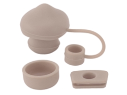 Conjunto De Tapones Para Pajillas De Silicona: Antipolvo, Antifugas Y Reutilizables