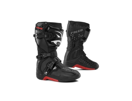 Botas de Moto FALCO de Niños (34 - Negro)