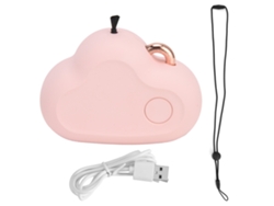 Purificador De Aire Portátil Mini Con Carga Usb, Estilo Nube, Colgante Rosa, 480 Mah