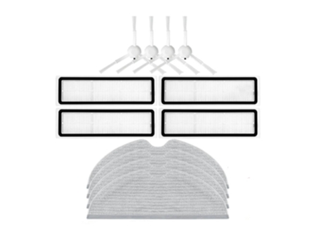 Escova lateral mop rag substituição do filtro hepa para xiaomi dreame