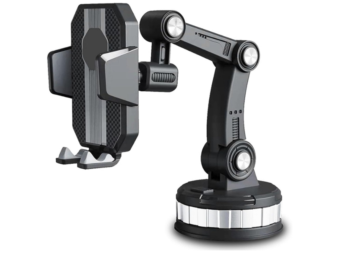 Cargador Montaje Auto Succion Fuerte Universal Todos Yizhood Negro