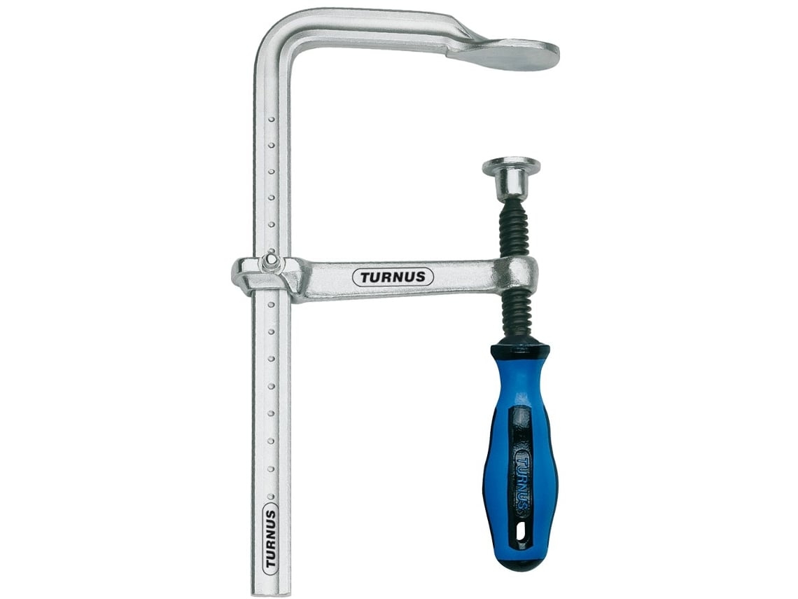 Turnus-470-040+-Tornillo de apriete con seguro antideslizante 400x120 mm Riel 25x12 mm