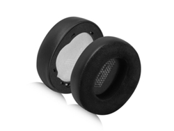 Almohadillas de repuesto Szsmart para JBL Live 650btnc, cuero negro y terciopelo.