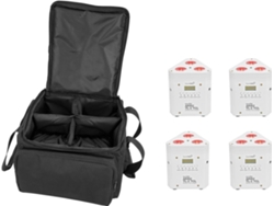Juego 4x Akku Tl 3 Tcl Weiß Sb 4 Bolsa blanda Eurolite (20000649)