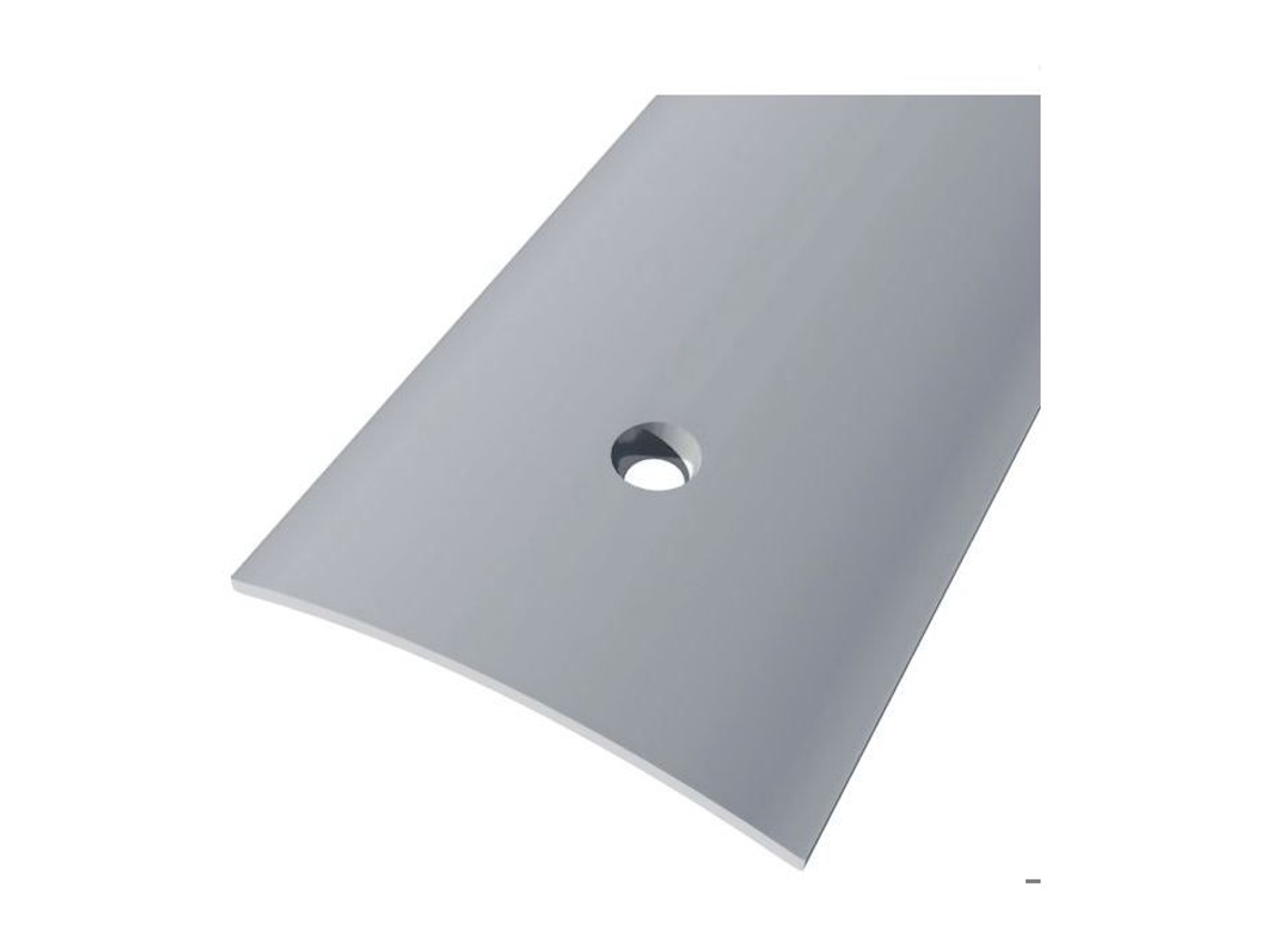 Hoja de Puerta Modelo Media Bomba Preperforada L.73Cm X Ancho 30Mm Elton Inox B01001-073