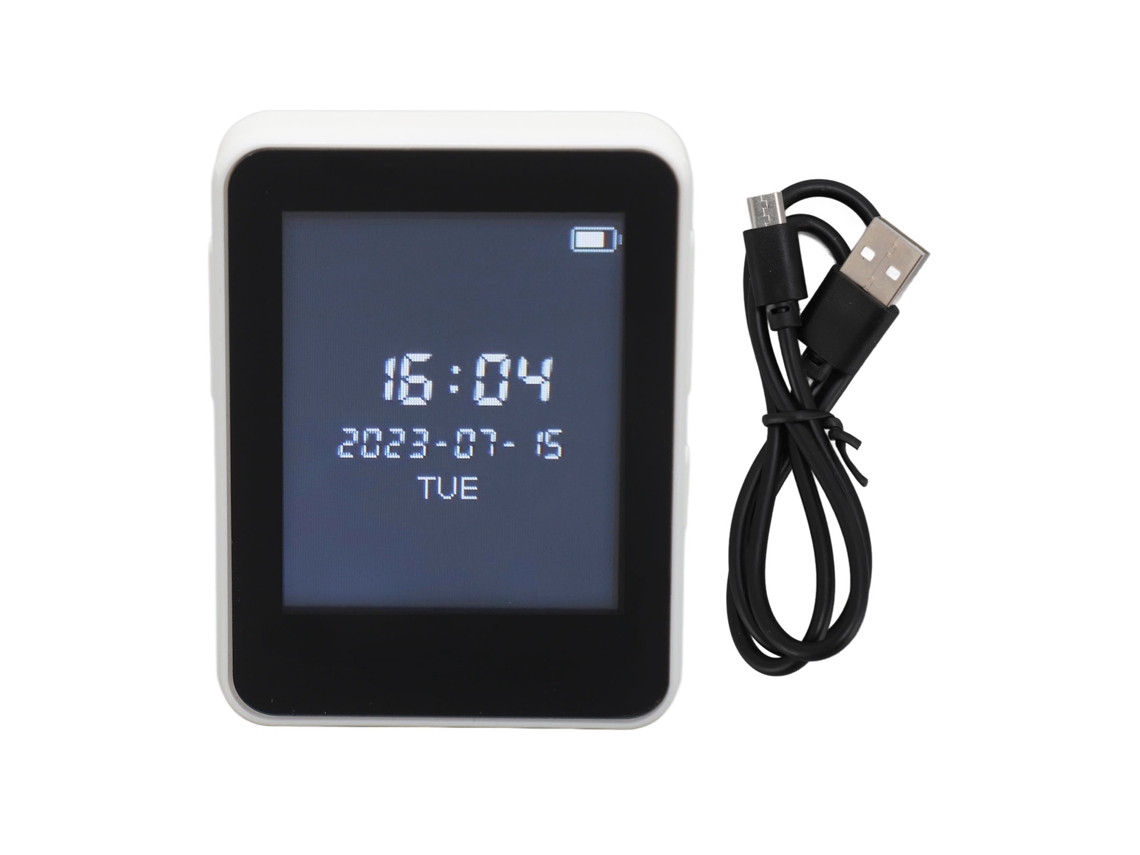 Reproductor Mp3 Con Pantalla Hd, Grabadora, Reloj, Alarma, Radio Fm, Sonido Sin Pérdidas, Portátil Para Deportes, Uso Diario, Blanco