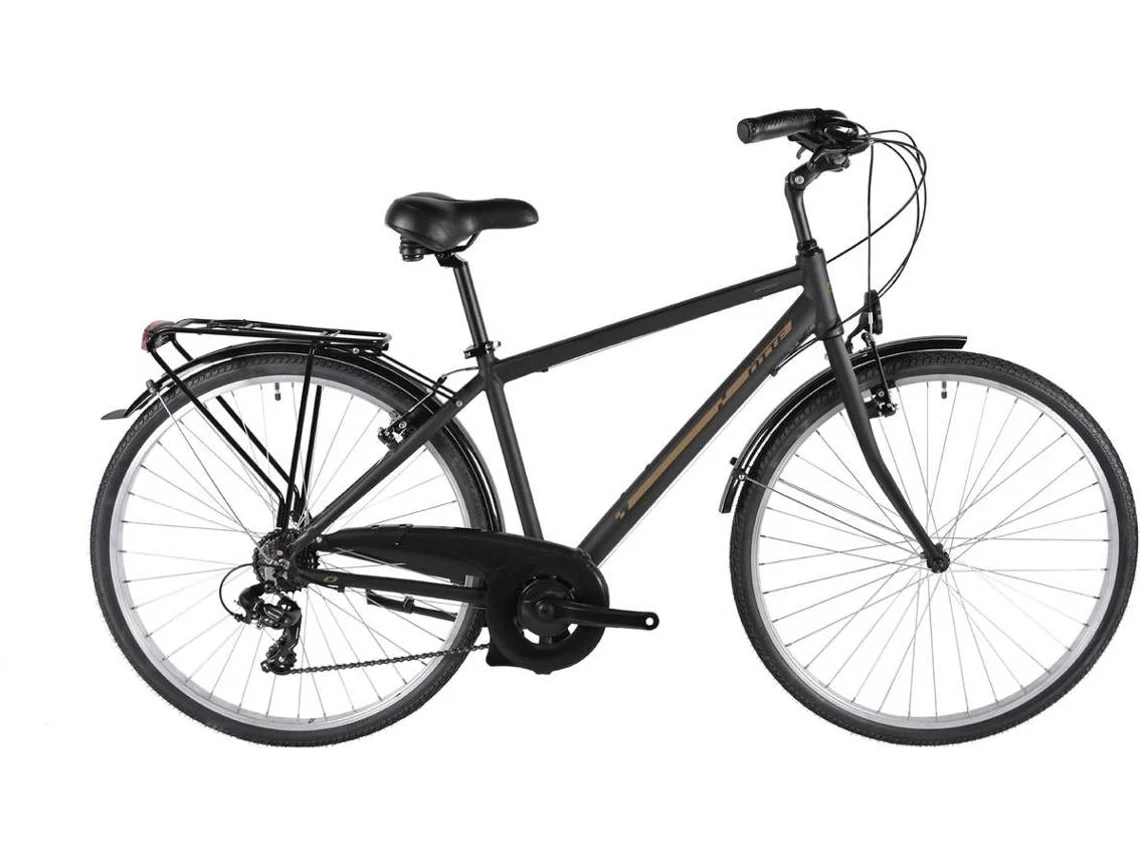 Bicicleta OTTE de Cidade Stellar 700 28' (Negro)