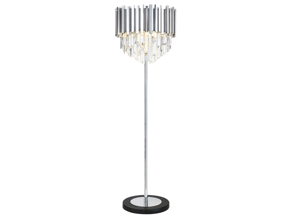 Lámpara de pie cromada Toolight App1716 3f