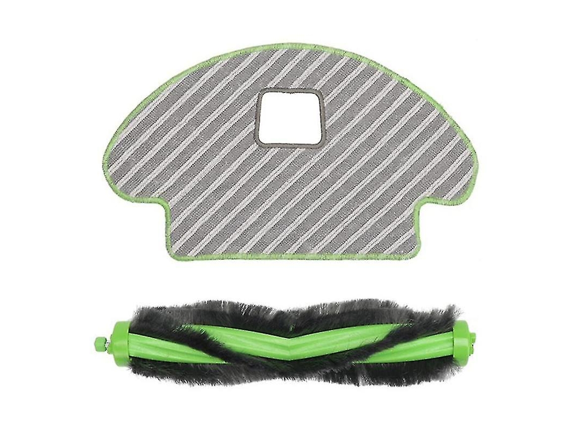 2 piezas de repuesto para Irobot Roomba Combo, cepillo principal, trapos y mopas.