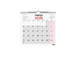 Calendario de pared 2025 FINOCAM 26 5X24 5Cm 780510025