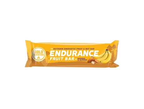 Lote de 15 barritas energéticas GOLDNUTRITION Endurance Fruit Bar Fresa y Almendra - 40 g (15 x 40 g)
