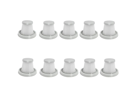 Filtro hepa 10pcs para xiaomi mijia handy aspirador de pó acessórios