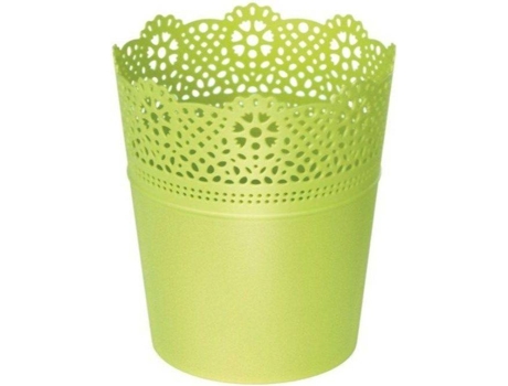 Maceta PROSPERPLAST Lace (Verde - 18 x 21 cm)