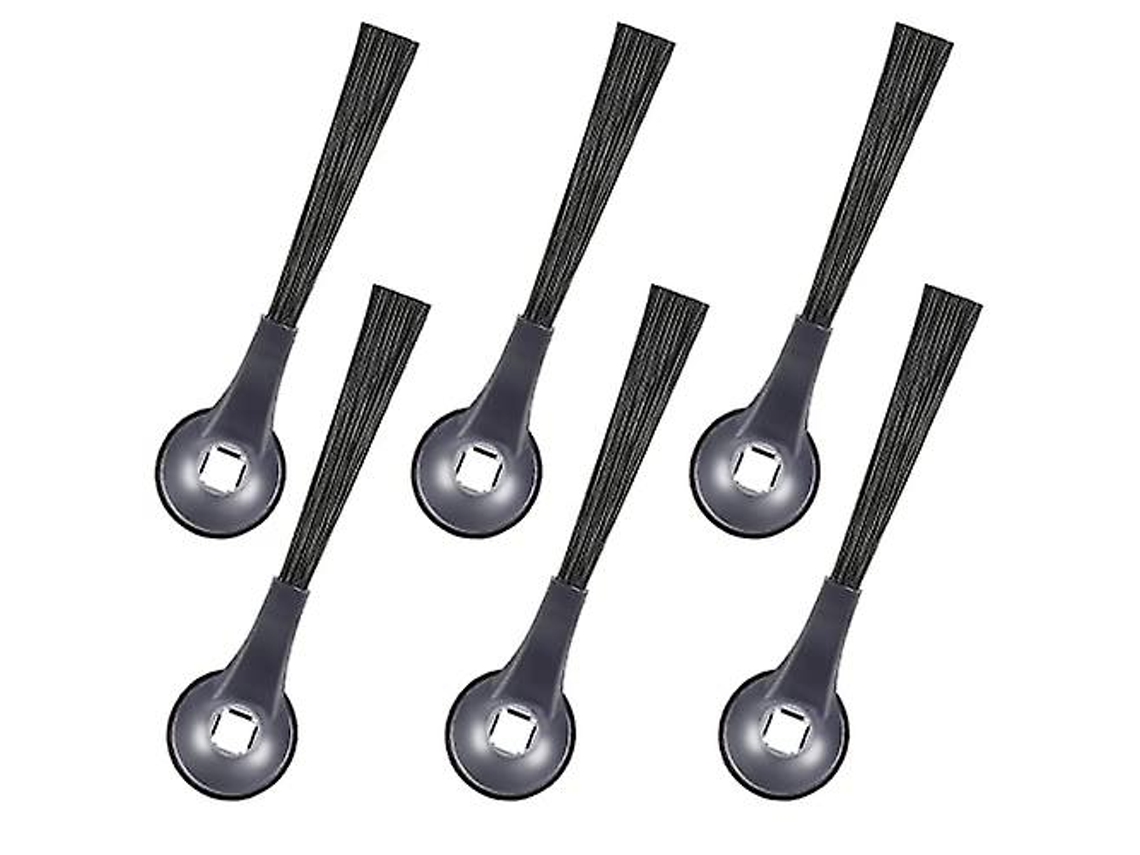 Cepillos laterales de repuesto Techecook Shark (paquete de 6) compatibles con aspiradoras robot IQ